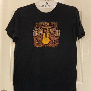 Willie Nelson Honor the Legend original tee black sze large